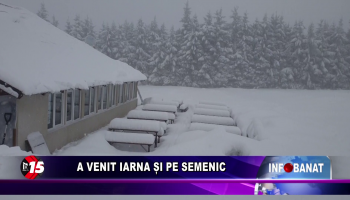 A venit iarna și pe Semenic