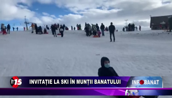 Invitație la ski în Munții Banatului