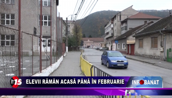 Elevii rămân acasă până în februarie