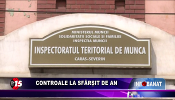 Controale la sfârșit de an