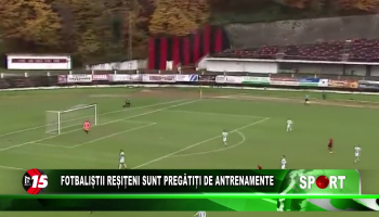 Fotbaliștii reșițeni sunt pregătiți pentru antrenamente