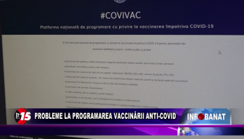 Probleme la programarea vaccinării anti-covid