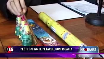 Peste 370 kg de petarde, confiscate!