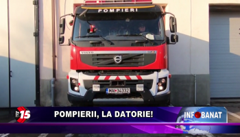 Pompierii, la datorie!