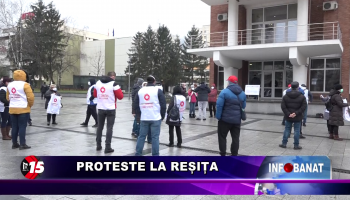 Proteste la Reșița