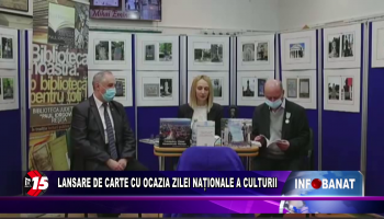 Lansare de carte cu ocazia Zilei Naționale a Culturii