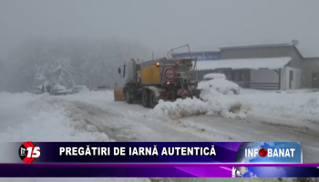 Pregătiri de iarnă autentică