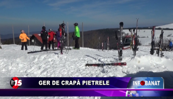 Ger de crapă pietrele