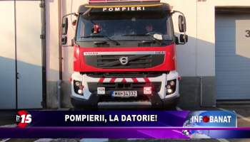 Pompierii, la datorie!