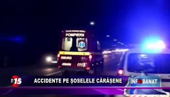 Accidente pe șoselele cărășene