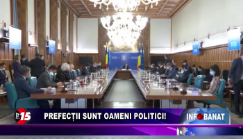 Prefecții sunt oameni politici