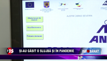 Și-au găsit o slujbă și în pandemie