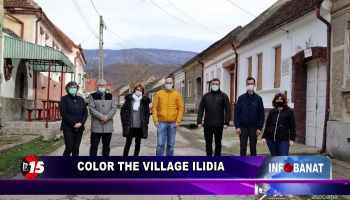 Color the village Ilidia