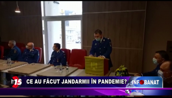 Ce au făcut jandarmii în pandemie?