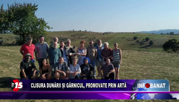 Clisura Dunării și Gârnicul, promovate prin artă