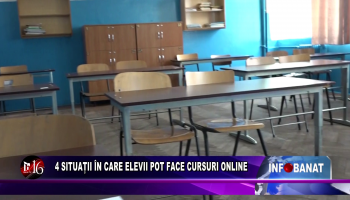 4 situații în care elevii pot face cursuri online