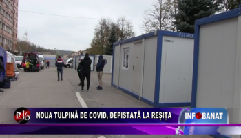 Noua tulpină de Covid, depistată la Reșița