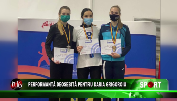 Performanță deosebită pentru Daria Grigoroiu