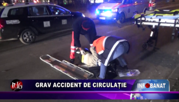 Grav accident de circulație