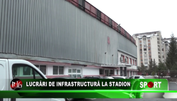 Lucrări de infrastructură la stadion