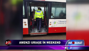 Amenzi uriașe în weekend