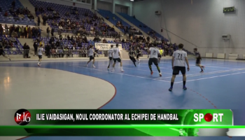 Ilie Vaidasigan, noul coordonator al echipei de handbal