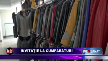 Invitație la cumpărături