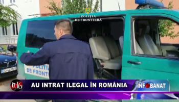 Au intrat ilegal în România