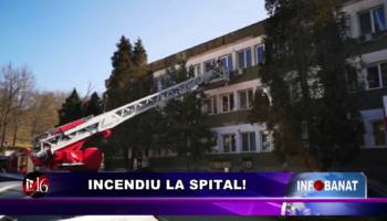 Incendiu la spital!