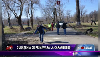 Curățenia de primăvară la Caransebeș