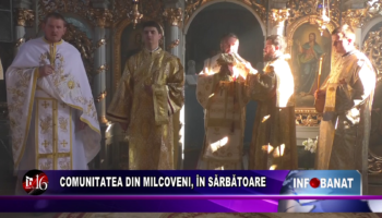 Comunitatea din Milcoveni, în sărbătoare