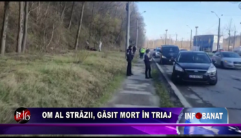 Om al străzii, găsit mort în Triaj