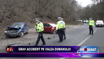 Grav accident pe Valea Domanului