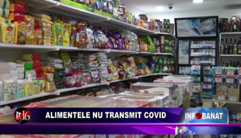 Alimentele nu transmit Covid