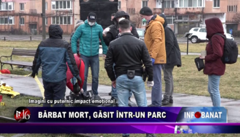 Bărbat mort, găsit într-un parc