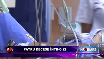 Patru decese într-o zi