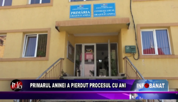 Primarul Aninei a pierdut procesul cu ANI
