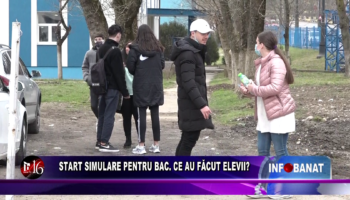 Start simulare pentru bac.  Ce au făcut elevii?