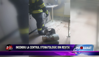 Incendiu la Centrul Stomatologic din Reșița!