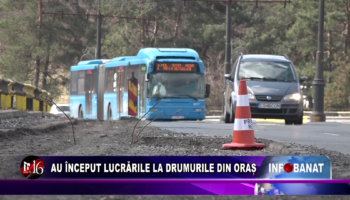 Au început lucrările la drumurile din oraș