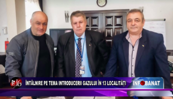 Întâlnire pe tema introducerii gazului în 13 localități