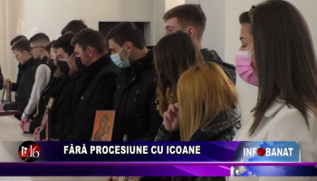 Fără procesiune cu icoane