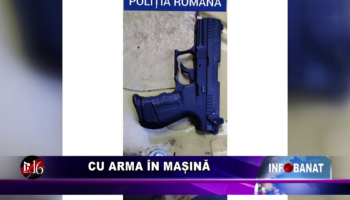 Cu arma în mașină