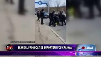 Scandal provocat de suporterii FCU Craiova