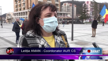 S-a protestat și la Reșița