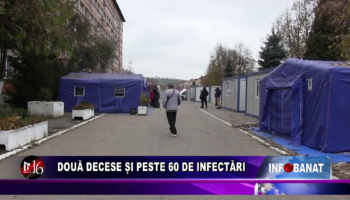 Două decese și peste 60 de infectări