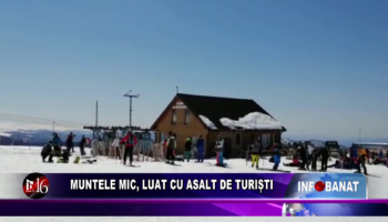 Muntele Mic, luat cu asalt de turiști