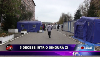 5 decese într-o singură zi