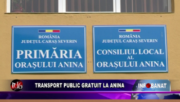 Transport public gratuit la Anina