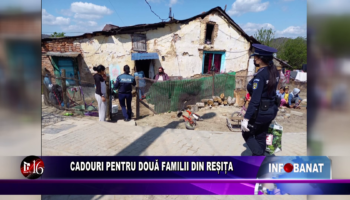 Cadouri pentru două familii din Reșița